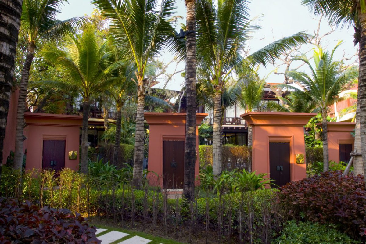 THE BARAI Pool Suite Entrance